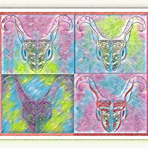 Demon Bunny 2 Art Print - Picture 13 of 15